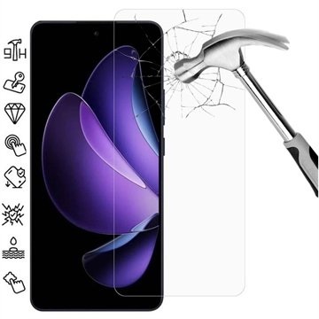 Oppo Reno13 F Beskyttelsesglass   Case Friendly Gjennomsiktig