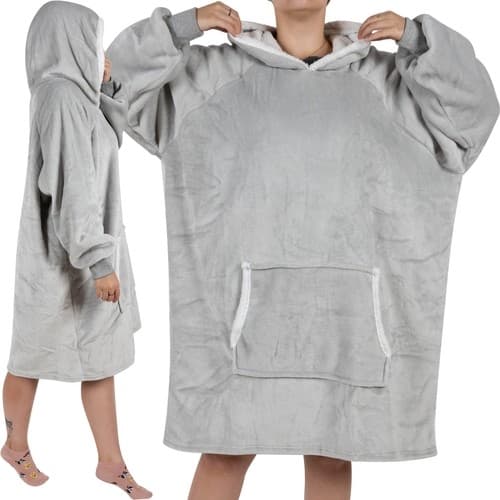 Ruhhy XXL genser grått teppe 24402