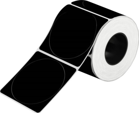 Niimbot Mærkatrulle 50 Mm X 0.05 M Sort 140 Stk 1Ed00775102 Universelle Etiketter