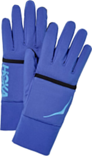 Hoka ColdSnap Fleece Gloves Dazzling Blue XL
