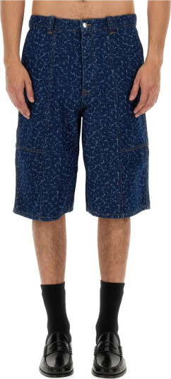 Maison Kitsuné Herre Shorts Blå W32,