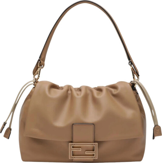 Fendi Dame Vesker Brun ONE SIZE,