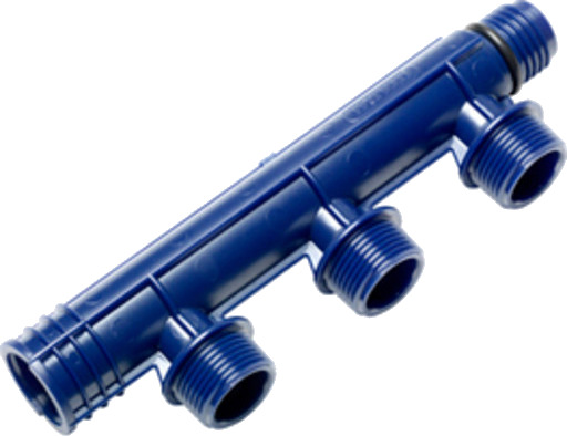 Wavin Alupex Tigris K1 3-gj.snitt Pressfordelingsrør i plast for Hydraulikk