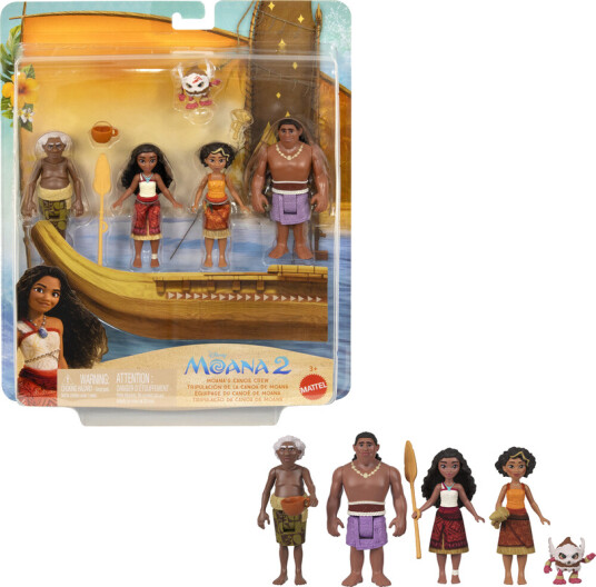 Disney Moana 2 Moana's Canoe Crew Multipack