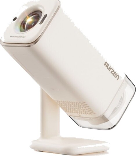 Aurzen Boom Air Full HD Projektor med Google TV Hvit
