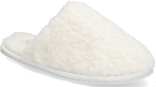 Calvin Klein Home Slipper Fur Aop Cream 36 x 36 Calvin Klein Home Slipper Fur Aop Cream 36 x 36