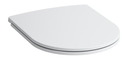 Laufen Pro Slim Toalettsete Uten mykltukkende hengsler, Hvit