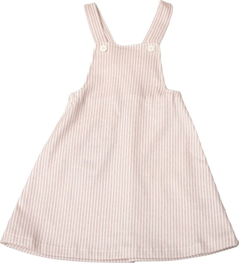 Joha Kjole Milk Stripe White (100 / 3 4 år)