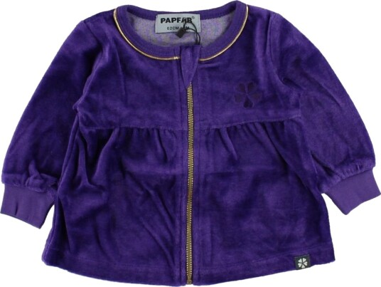 Papfar Velurcardigan Lilla m. Gull Papfar 74 Cardigan Papfar Velurcardigan Lilla m. Gull Papfar 74 Cardigan