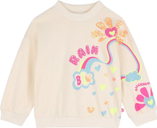 Billieblush Sweatshirt   Cream   104