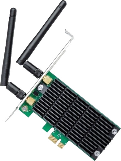 TP-Link Archer T4E AC1200 Wireless Dual Band PCI Express Adapter TP-Link Archer T4E AC1200 Wireless Dual Band PCI Express Adapter