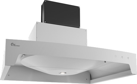 Thermex Airgrip 60 cm Kjøkkenventilator med Innebygd Motor Hvit