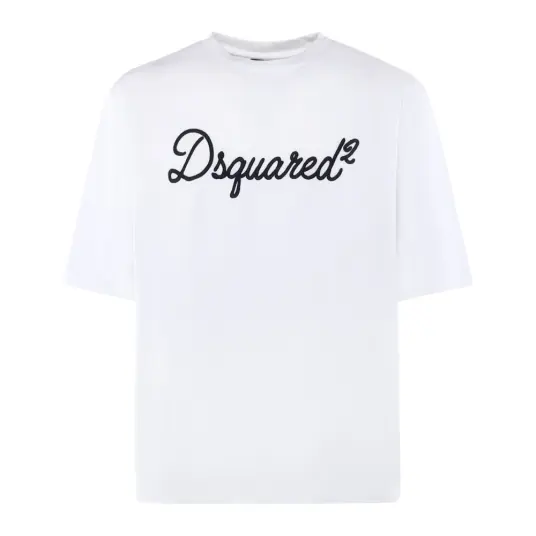 Dsquared2 Herre Topper Hvit S, Dsquared2 Herre Topper Hvit S,