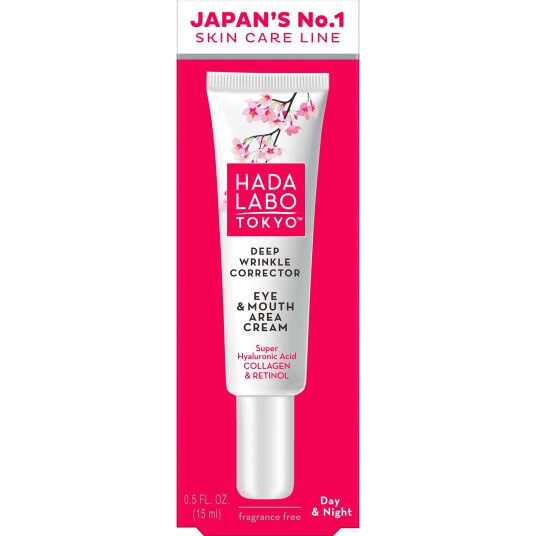 Hada Labo Tokyo Deep Wrinkle Corrector Eye & Mouth Area Cream 15m