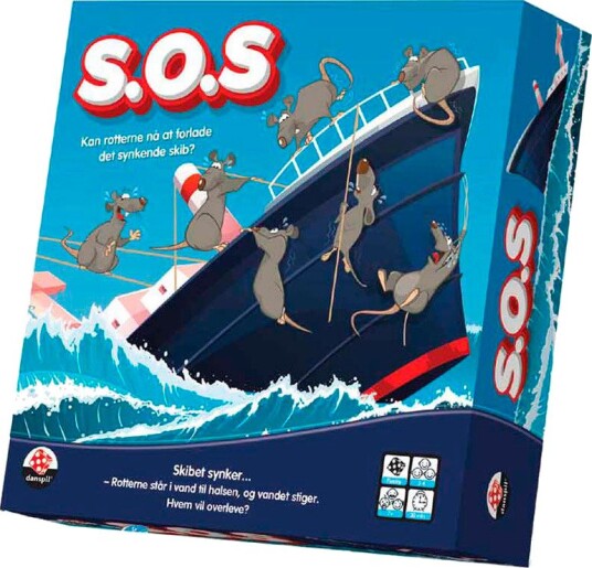 Danspil S.O.S Brettspill 7+ År