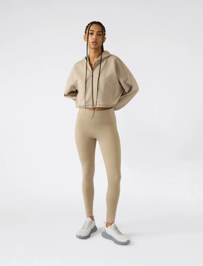 Champion Full Zip Hoodie Sweatshirt Beige XL Champion Full Zip Hoodie Sweatshirt Beige XL