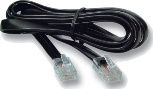 Efb Elektronik K2406sw.6 6 M Rj12 Rj45 Sort Hankjønn Hankjønn