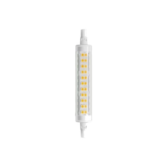 Spl R7S 118mm / 11W LED pære 1600lm klart glass 3000K Kulør : Varm Spl R7S 118mm / 11W LED pære 1600lm klart glass 3000K Kulør : Varm