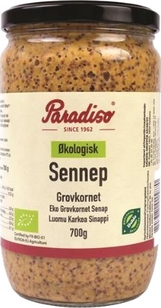 Grovkornet Sennep Øko Gl 720 G Grovkornet Sennep Øko Gl 720 G