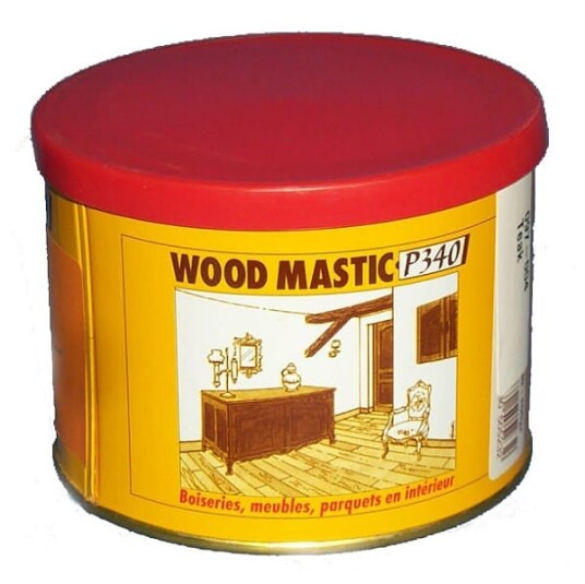 Ernst P Formtre Pulversparkel Wood Mastic 250 gram Lys