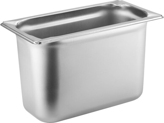 PULSIVA Kantine GN 1/3 Profi; Størrelse GN 1/3, 7 l, 32.7x17.6x20 cm (LxBxD); Stålgrå