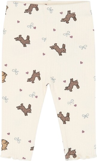 The New Tnsbvenna Rib Leggings Cream 56 The New Tnsbvenna Rib Leggings Cream 56