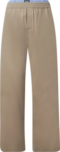 Msgm Herre Bukser Beige S,