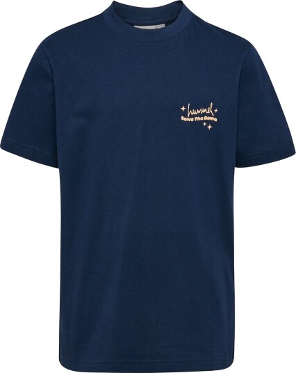 Hummel T skjorte   hmlJR Grafikk   Dress Blues   Hummel   11 12 år (146 152)   T skjorte   Marineblå
