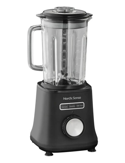 Nordic Sense Blender 1800 Watt 1,8 Liter Sort Black 1.8 LITER x 21.5 Nordic Sense Blender 1800 Watt 1,8 Liter Sort Black 1.8 LITER x 21.5