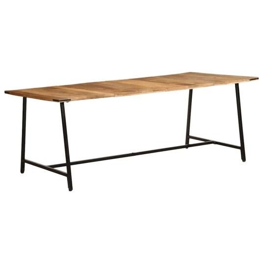 Spisebord 200x100x75 cm heltre mango Spisebord 200x100x75 cm heltre mango