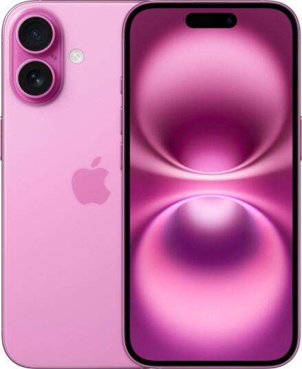 Apple iPhone 16 128GB 5G Smarttelefon Rosa
