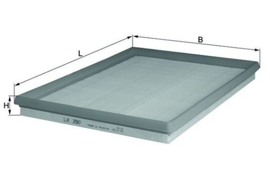 Luftfilter KNECHT LX 390 Luftfilter KNECHT LX 390