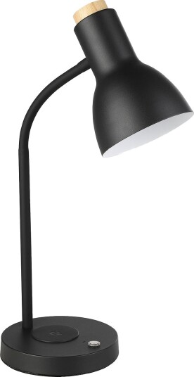 EGLO Skrivebordslampe Veradal Qi w.Touch Svart Skrivebordslamper