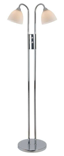 Nordlux Ray 2-Spot Gulvlampe Chrome Nordlux Ray 2-Spot Gulvlampe Chrome