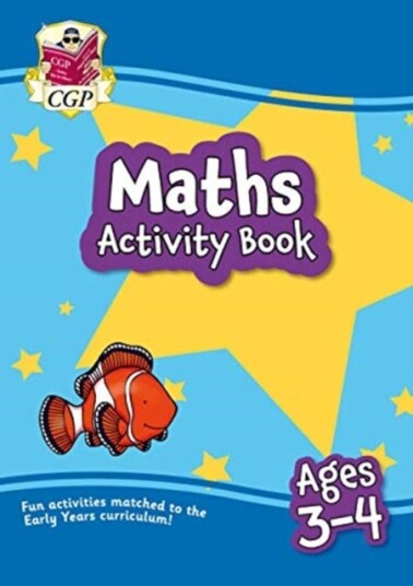 Maths Activity Book for Ages 34 (Preschool)