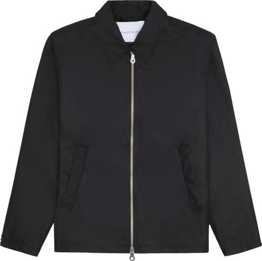 Garment Project Water Repellent Zipper Jacket Bla Black XL Garment Project Water Repellent Zipper Jacket Bla Black XL