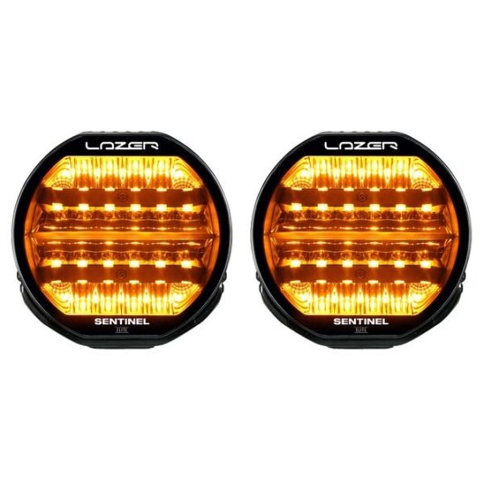 Ekstralys Lazer Sentinel 9 Elite Gen2 Rund / 23 cm / 145W 2 stk