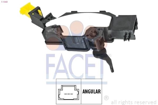 Pedalvandring sensor, clutchpedal FACET 7.1343
