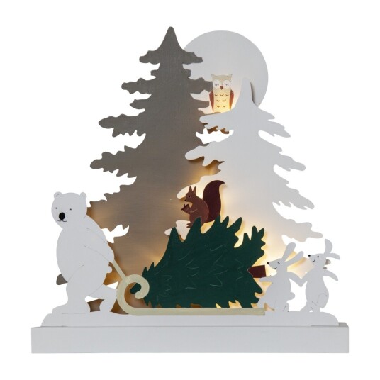 Star Trading Borddekor Forest Friends 1714168-01-0 1714169-01-0