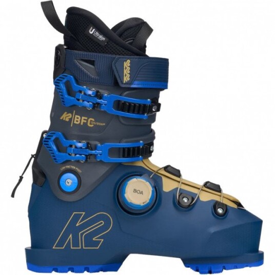 K2 BFC 120 BOA Skistøvler Herre Grey/Blue 25,5