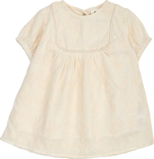 Müsli Poetry Puff S/S Dress Baby   Cream   86