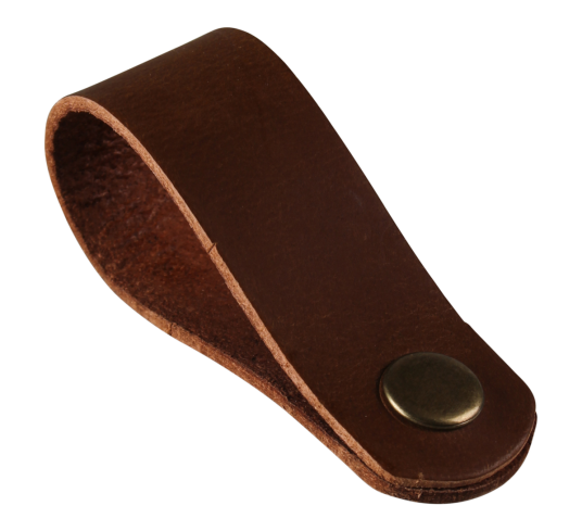 Stuff Design Serviettringer skinn cognac 6-pk