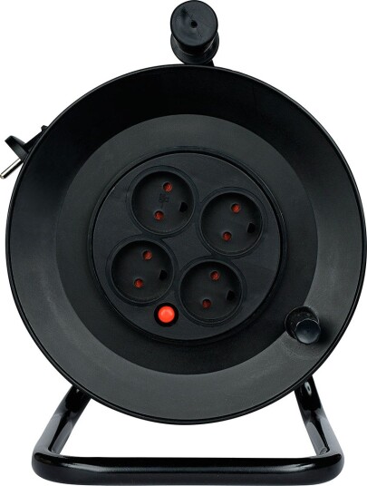 Nordic Quality Kabeltrommel Power Med 4 Uttak (25 m)