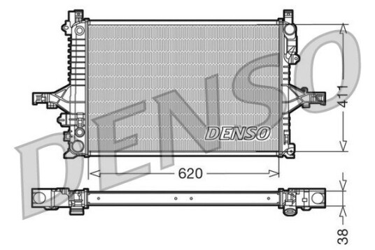 Radiator DENSO DRM33066 Radiator DENSO DRM33066