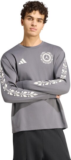 Adidas Performance Mer Sa Tee Ls M Grey XS