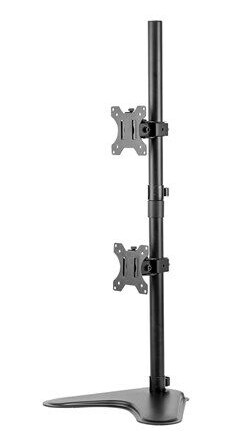 Fellowes Professional Series Free-standing Dual Stacking Monitor Arm Fellowes Professional Series Free-standing Dual Stacking Monitor Arm