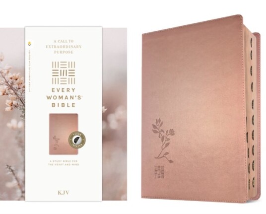 KJV Every Woman's Bible Filament Enabled Rose Indexed
