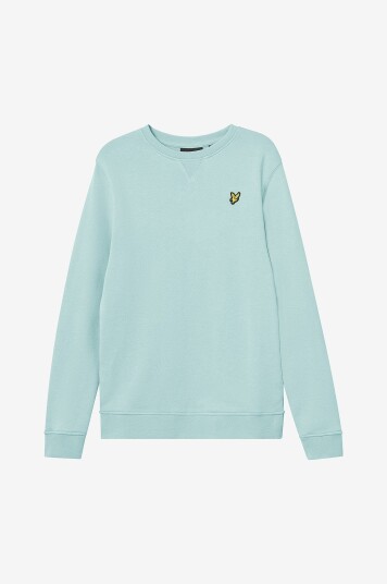 Lyle & Scott Collegegenser Crew Neck Sweatshirt Blå