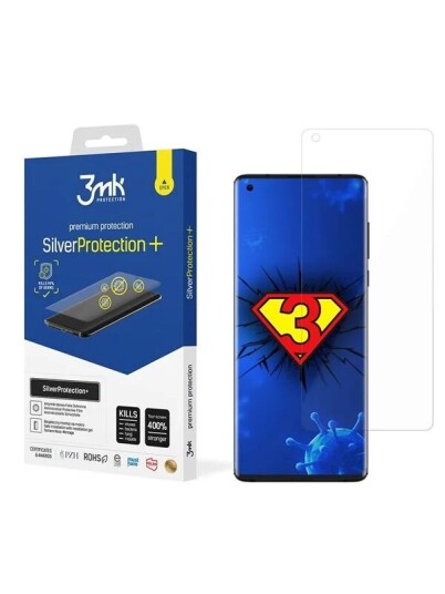 3Mk SilverProtection+ Antimikrobiell Skjermbeskytter for Motorola Edge 5G