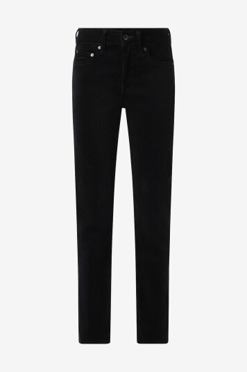 Lauren Ralph Lauren - Kordfløyelsjeans 14 Wale Cord-Ful-5po - Svart